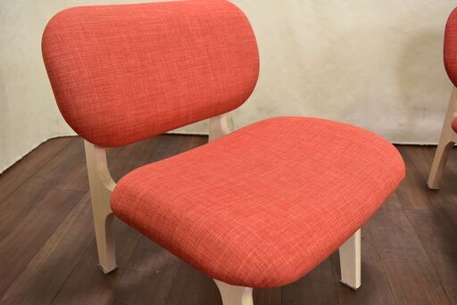 ニトリ　リビングダイニング1人用チェア　オレンジ ニトリ リビングダイニング1人用チェア オレンジ ニトリ NITORI