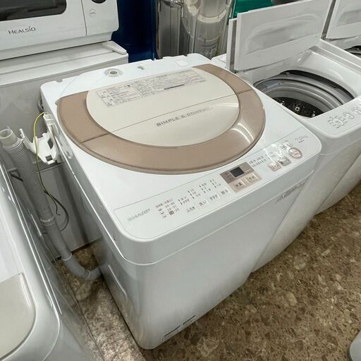 SHARP/シャープ 全自動洗濯機 ES-GE7A 2017年製 7キロ 風乾燥 家電 札幌 東区