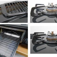 LPガス ガステーブル 2022年製 幅56cmパロマ PA-S71B-L 左強火 水無し