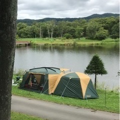 お取引中【オマケ付き】中古 Coleman コネクティングドーム