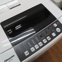 ♪Hisense/ハイセンス 洗濯機 HW-T55C 5.5kg 2019年製 洗濯槽外し清掃済♪