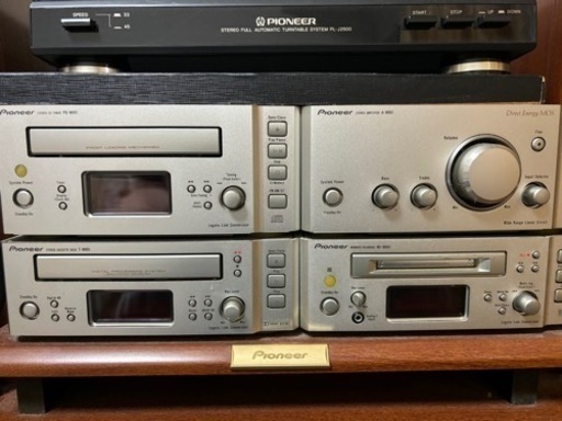 Pioneer オーディオ コンポ レコードプレーヤー - コンポ 