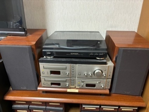 Pioneer オーディオ コンポ レコードプレーヤー