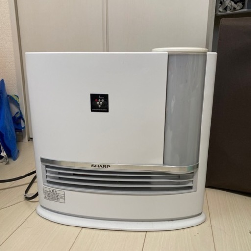 【季節家電】シャープ　加湿機能付きセラミックファンヒーター