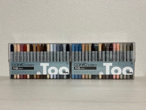 COPIC ciao 72Acolors 72Bcolors まとめ売り