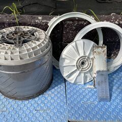 洗濯機の分解クリーニング行っています！配送設置込み　パナソニック5.0K洗濯機　2017年製　分解クリーニング済み！！