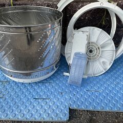 洗濯機の分解クリーニング行っています！配送設置込み　パナソニック5.0K洗濯機　2017年製　分解クリーニング済み！！