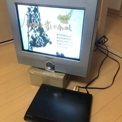 アナログテレビ　モニターとしてなら使えます