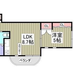 💚横浜市保土ケ谷区💚駅近物件　1R / 18.86㎡💰敷金/0ヶ月/礼金0ヶ月　💰🚃相鉄本線「上星川」駅 徒歩9分💚💚Sの画像