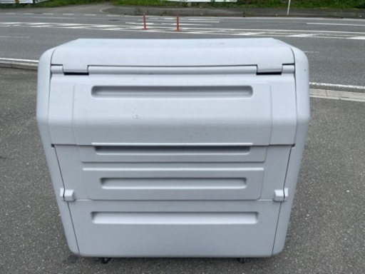 ■中古品 セキスイ ダストボックス ＃700 650L 1190ｘ710ｘ1160ｍｍ 45Ｌポリ袋 約15個 キャスター付き ゴミ箱■