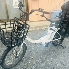 電動アシスト付き自転車チャイドシート付き