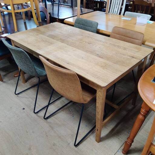 【愛品倶楽部柏店】関家具  引出付ダイニングテーブル＆チェア4脚 バーニー  クロエ