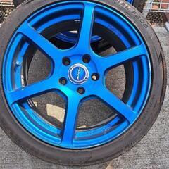 値下げ　RAYS　17インチ　タイヤセット