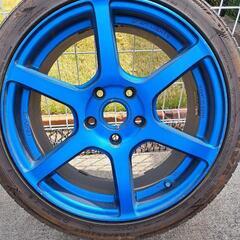 値下げ　RAYS　17インチ　タイヤセット