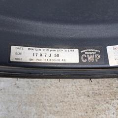 値下げ　RAYS　17インチ　タイヤセット