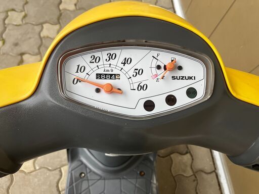 引取先が決まりました】レッツ4FI 程度良し！ シート張替済 すぐ乗れ