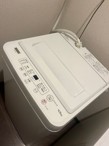 YAMADA SELECT全自動電気洗濯機　YWW-T45H1 85L　4.5キロ　5/8に直接取りに来てくれる方限定！