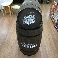 ☆ジモティー割引有☆Premium YEBISU/樽型オブジェセット