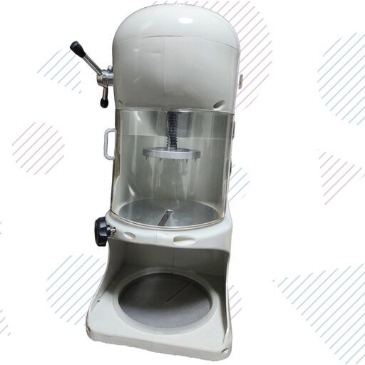 中古】ハイガー 電動式 ふわふわ かき氷機 業務用 WF-A288 かき氷用