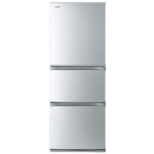【2019年】冷凍冷蔵庫 東芝 GR-R33S ホワイト 330L★S1446Z [ グローバルリサイクル Global Recycle ]