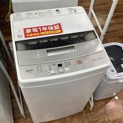 AQUA 4.5kg全自動洗濯機 AQW-S45J 2021年製