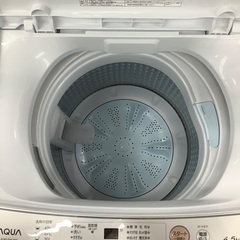 AQUA 4.5kg全自動洗濯機 AQW-S45J 2021年製