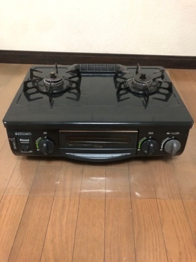 ガスコンロ　右強火　都市ガス　\nリンナイ