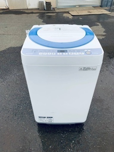 シャープ 全自動電気洗濯機 ES-T708-A