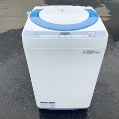 シャープ 全自動電気洗濯機 ES-T708-A