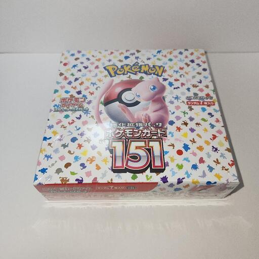 ポケカ ポケモンカードゲーム 151 新品未開封品 シュリンクなし BOX