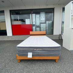 関家具 セミダブルベッド ニトリ N-sleepマットレス付き