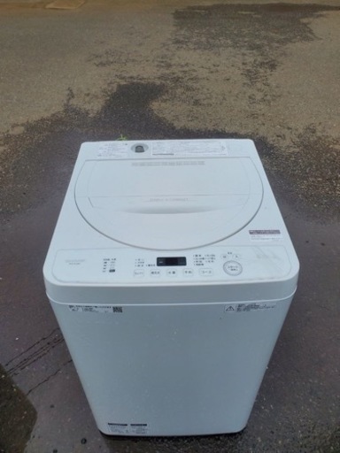 シャープ 全自動電気洗濯機 ES-GE5D-W