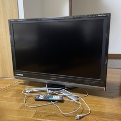 37型テレビ　SHARP AQUOS LC-37DS5