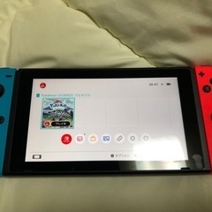 ［箱なし］［少しジャンク］Nintendo Switch本体　ポ...