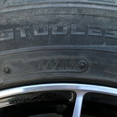 16インチ  6.5J +53 PCD：5H114.3