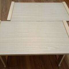 折り畳み式小テーブル2台セット！
