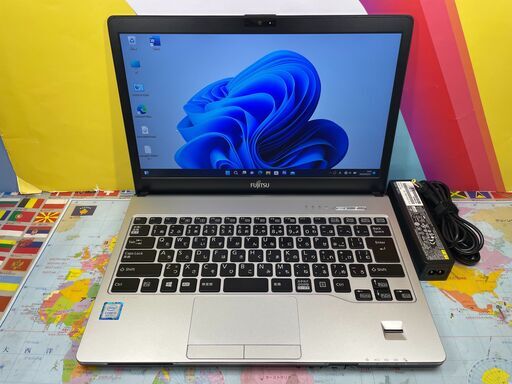 JC01164 富士通 美品 LIFEBOOK S938/B DVDマルチ 第8世代 13.3型 ノートパソコン