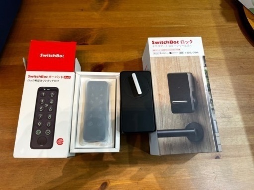 Switch bot スマートロックとキーパッドタッチ
