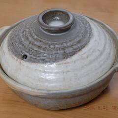 萬古焼　華月大黒鍋（7号）日本製　中古差し上げます