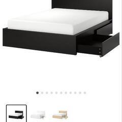 IKEA ベッドフレームマットレスパッド クイーンサイズ
