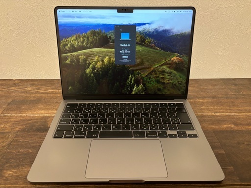 MacBook Air M2 13インチ 24G 512G JIS スペースグレイ