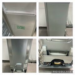 ☆中古￥15,000！MITSUBISHI 121㍑2ドア冷蔵庫 家電 2018年製 MF-U12D 