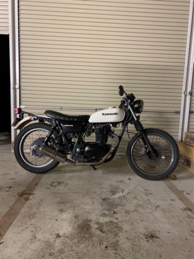 バイク カワサキ250tr 実動車