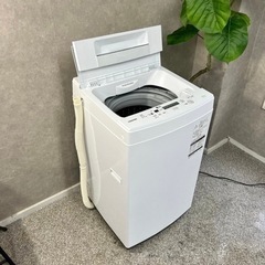 ☑︎ご成約済み? TOSHIBA 一人暮らし 洗濯機 4.5kg✨ ピュアホワイト?