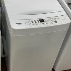 送料・設置込み　洗濯機　5.5kg  Hisense 2021年