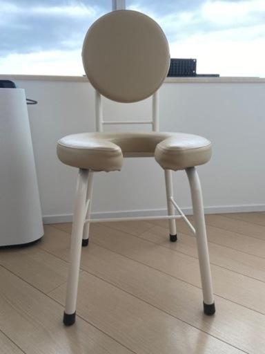 産褥椅子 円座 産婦用 チェアー 産後 分娩後 局部痛 緩和 痔 Netforce 円