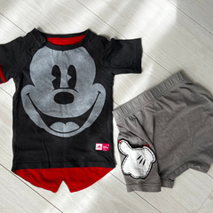 【 adidas Disney 】子供服　セットアップ 80