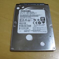 TOSHIBA 2.5インチHDD 500GB 動作確認済