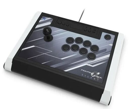 【新品】【アケコン】ファイティングスティックα SILENT  for PlayStation®5, PlayStation®4, PC