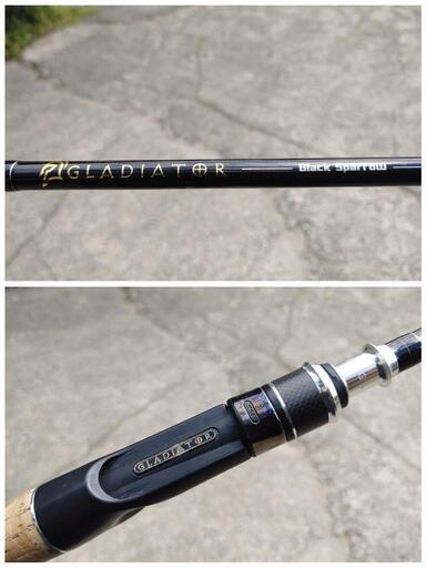 レイドジャパン グラディエーターG-65MLC ブラックスパロー